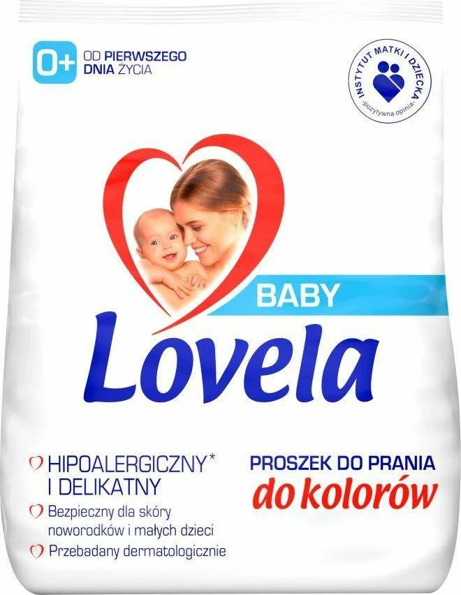 Detergjent pluhur hipoalergjik për rroba bebi Lovela Baby 1.3 kg