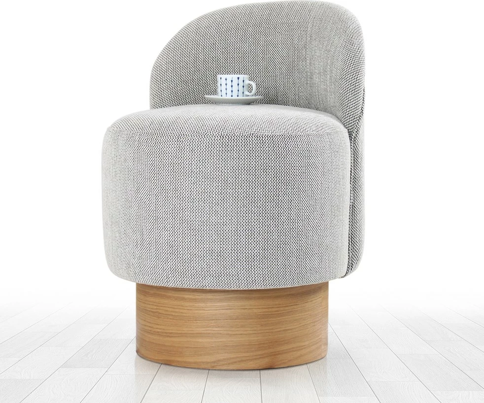 Puf Atelier del Sofa, ngjyrë gri, Barren