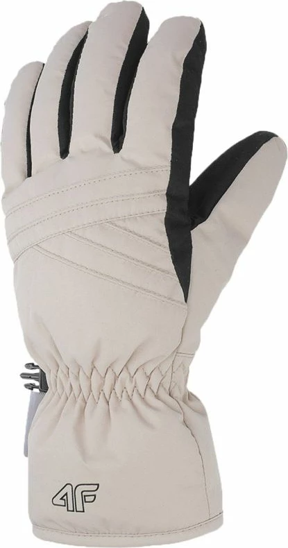 Doreza për femra 4f, për ski, ngjyrë krem