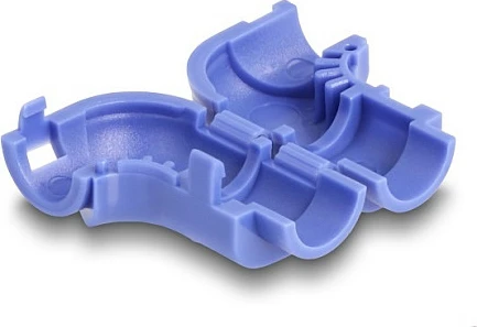 Klipsa kabllosh DeLOCK, për përkulje, 8 copë, deri 6 mm, blu
