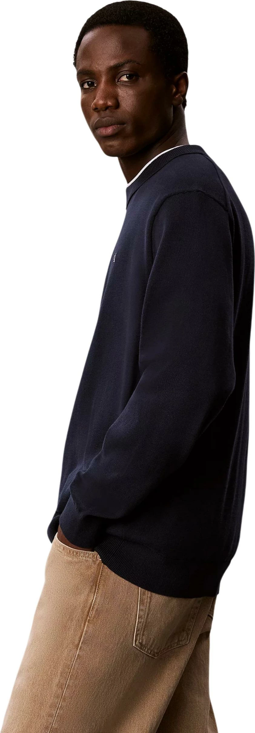Xhemper për meshkuj Calvin Klein Jeans LV04RH325G, blu [Madhësia: M]