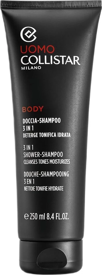 Shampon dhe xhel dushi 3-në-1 për meshkuj Collistar 250ml