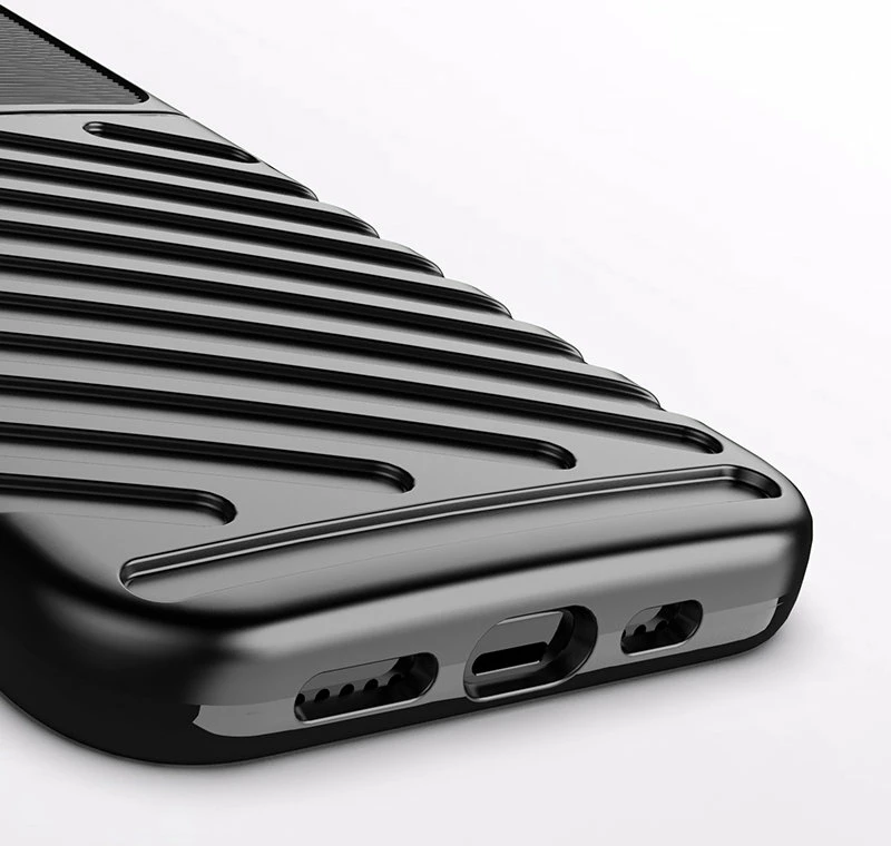 Mbështjellës Hurtel Thunder Case për iPhone 13 Pro, TPU, e gjelbër