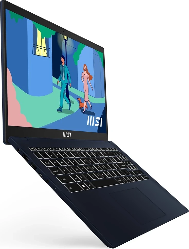 Laptop MSI Modern 15 B12MO-640PL, 15.6", Intel Core i5, 16GB RAM, 512GB SSD, Intel Iris Xe Graphics, i zi