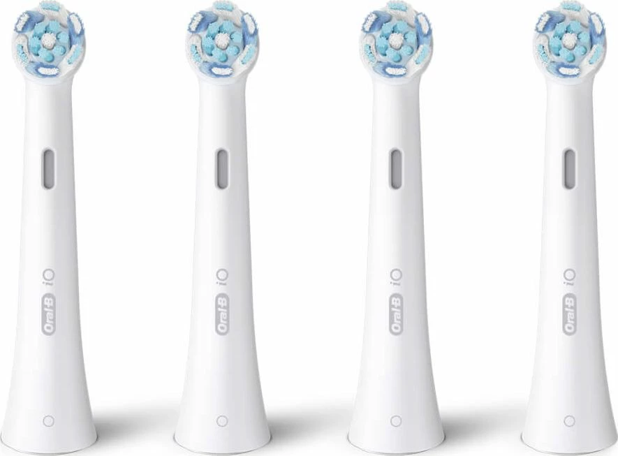 Koka zëvendësuese furçe dhëmbësh Oral-B iO Ultimate Clean, magnetike, 4 copë, e bardhë