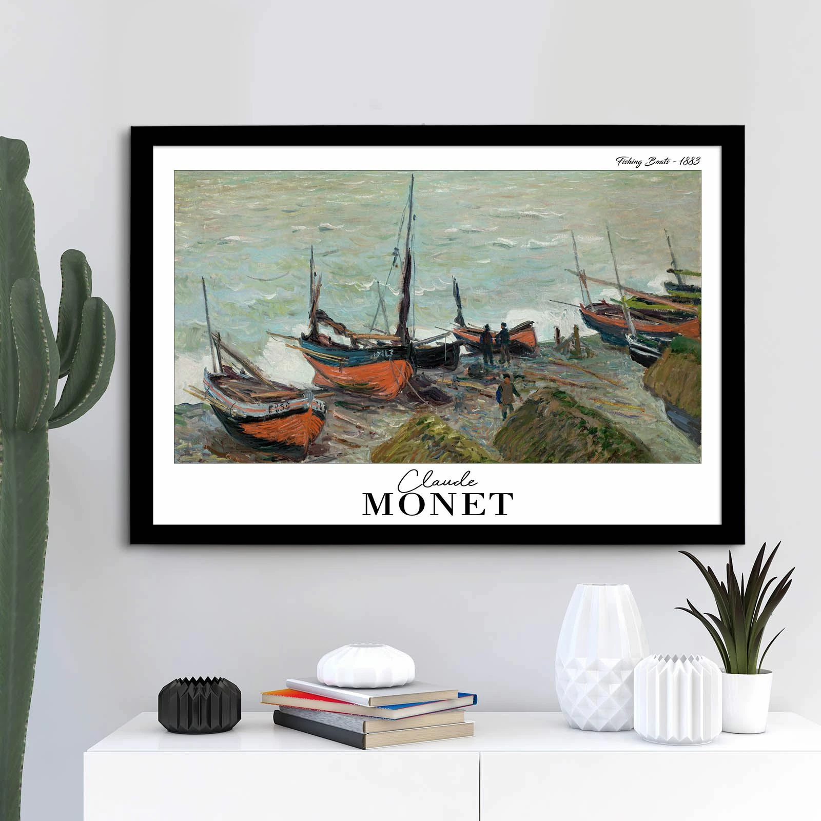 Pikturë dekorative me kornizë, Wallity, 4262SYHMONET-015, shumëngjyrëshe, 42x62cm