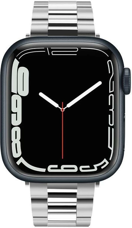 Rrip ore Spigen Modern Fit çelik inox për Apple Watch 4/5/6/7/8/SE 38/40/41 mm, argjend, 1 copë