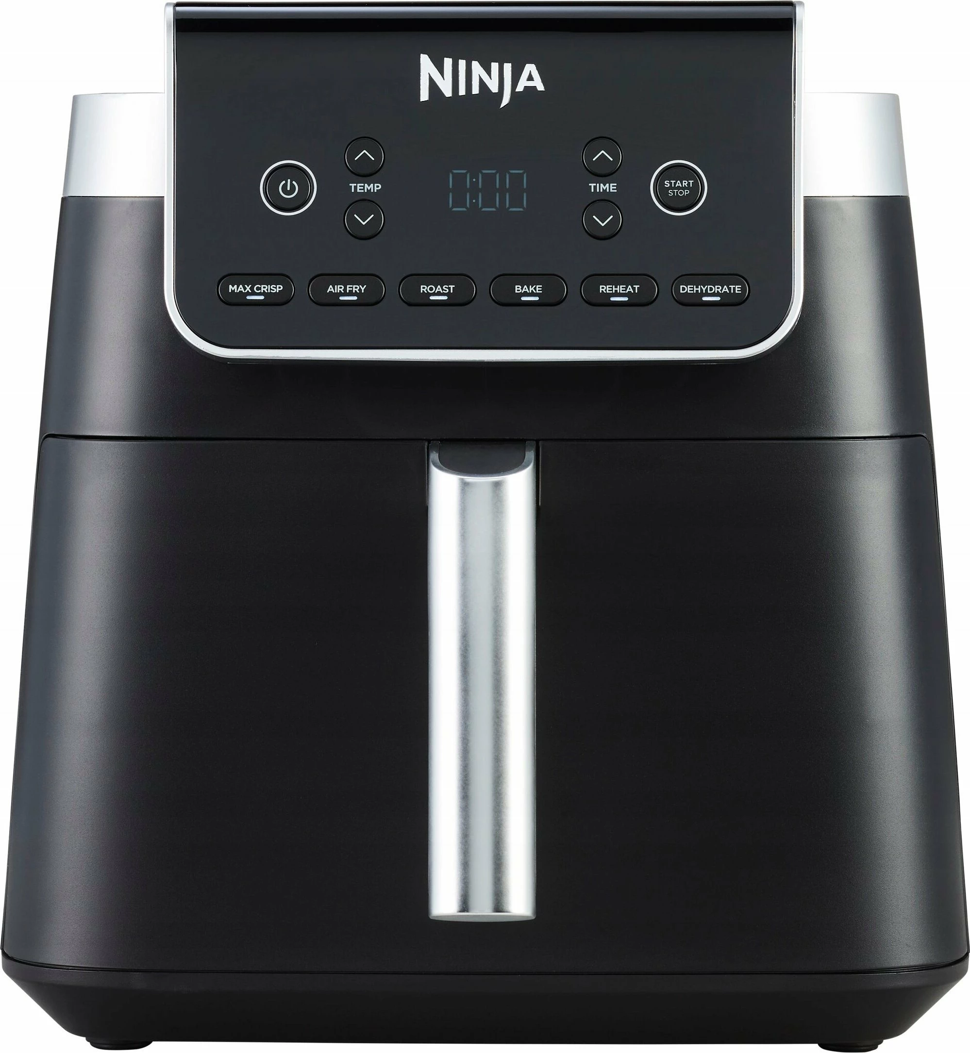 Fritezë pa vaj Ninja MAX PRO AF180EU 6.2L 2000W, e zezë, set me pjatë grilli të rregullueshme