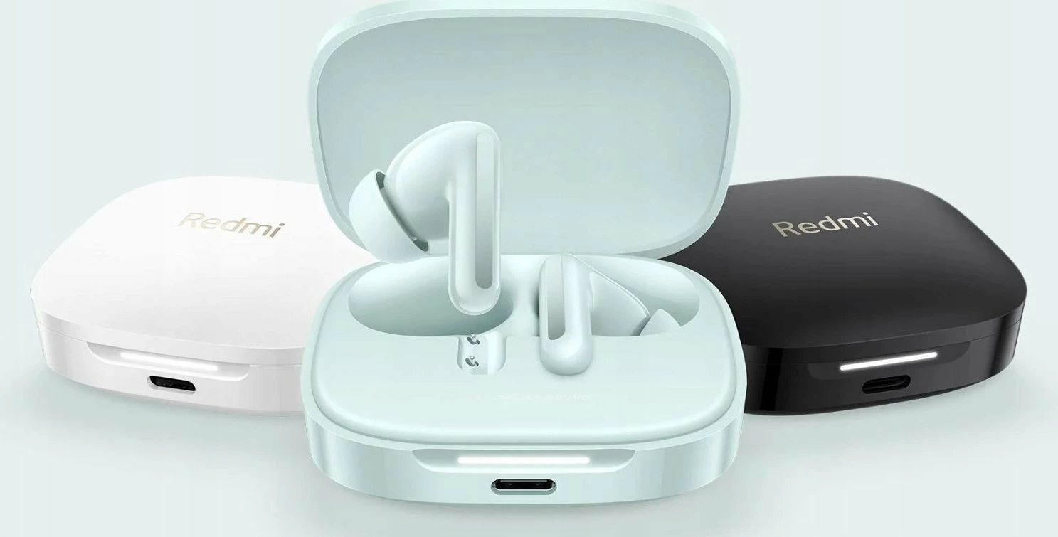 Kufje Xiaomi Redmi Buds 6 BHR9245GL, wireless in-ear, ANC 49 dB, Bluetooth 5.4, 42 orë, jeshile