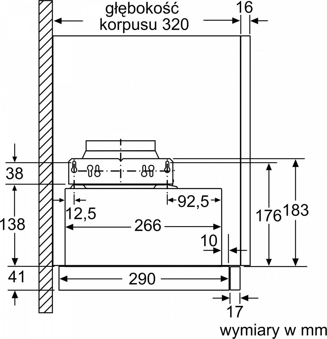 Aspirator kuzhine Bosch DFM064W54, teleskopik, argjend metalik