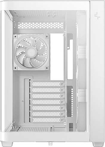 Kasë DeepCool CG530U 4F, Tower ATX/micro ATX/ITX, Tempered Glass, e bardhë