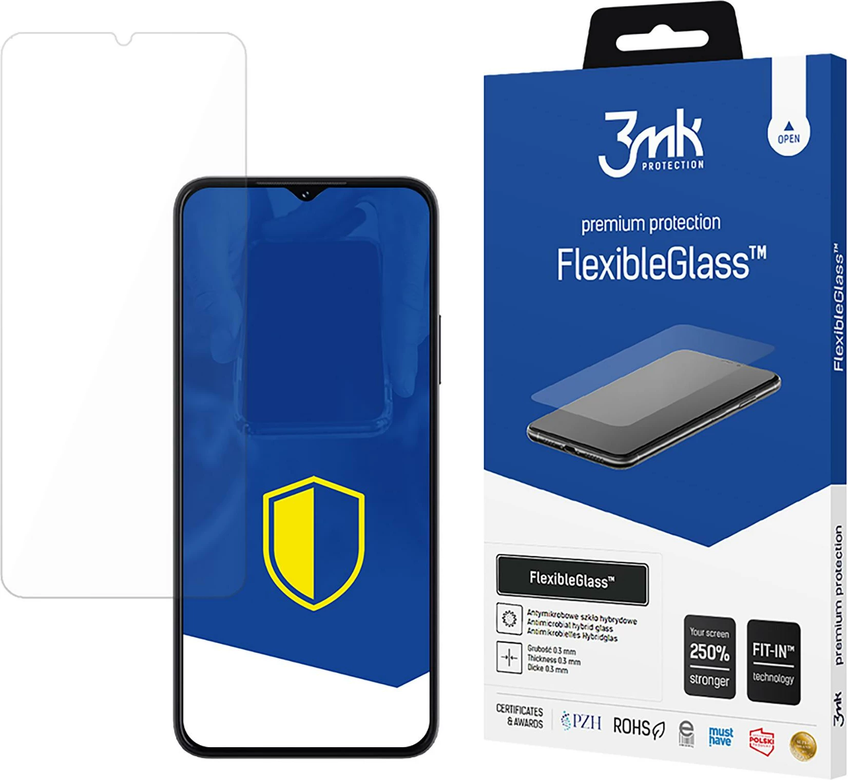 Mbrojtës ekrani FlexibleGlass 3mk Protection për Cubot Hafury V1