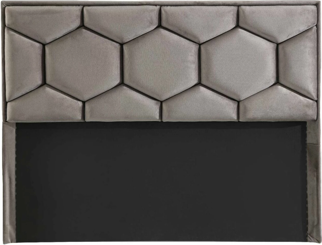 Baza dhe shtrati dopio me mbështetëse Skye Decor, karbon, 160x200, gri