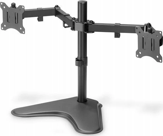 Mbajtës tavoline për 2 monitorë Digitus DA-90401 15"-32" VESA 75x75/100x100 i zi