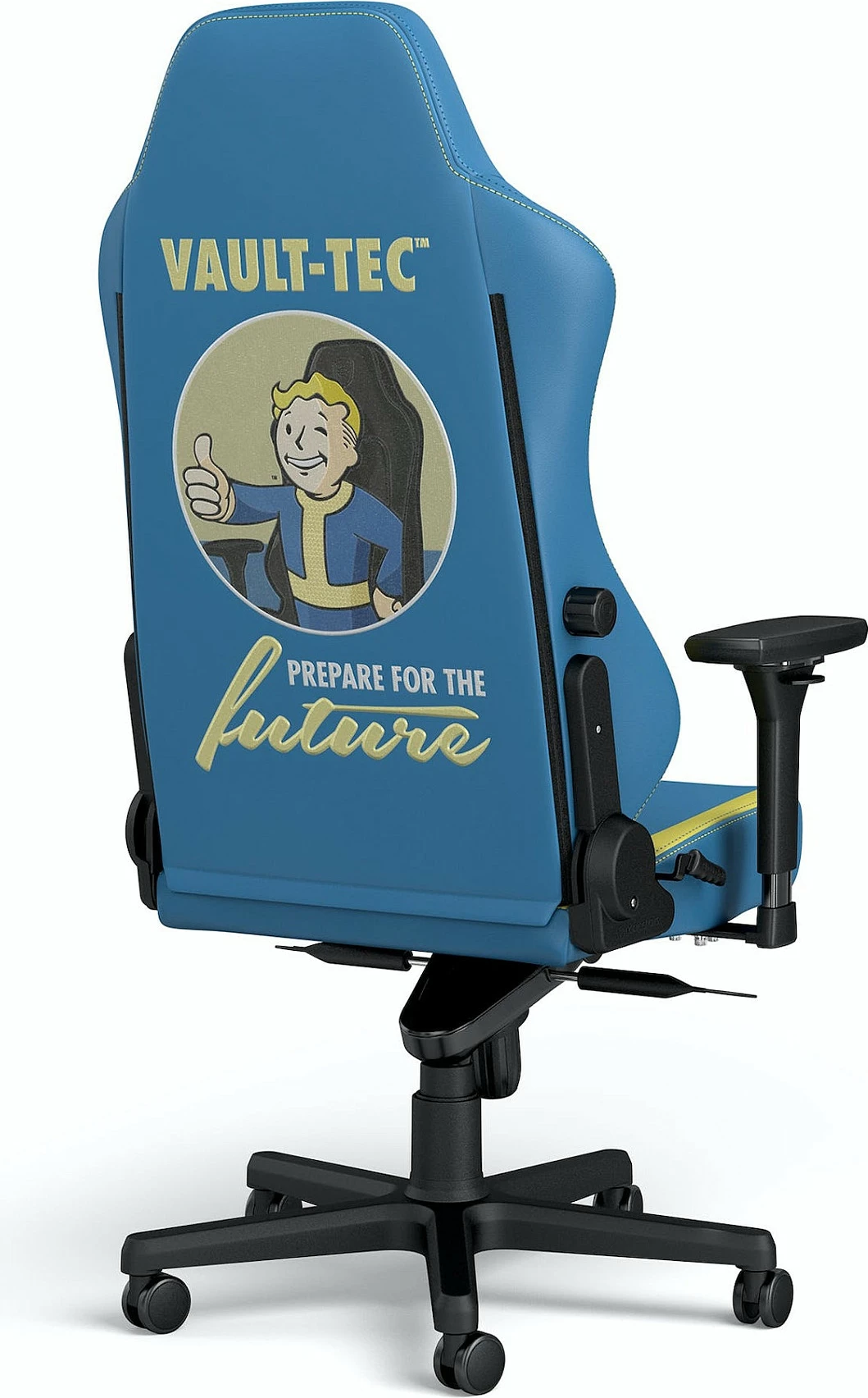 Karrige gaming noblechairs HERO, edicion Fallout Vault-Tec, blu/verdhë