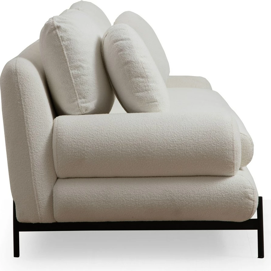Kauç 3-ulës, Atelier del Sofa, Livorno, i bardhë
