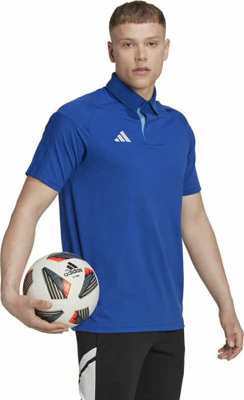 Maicë adidas Tiro 23 Competition Polo për meshkuj, blu [Madhësia: XS]