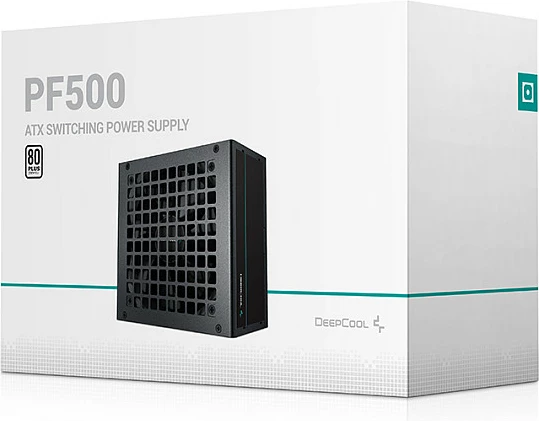 Furnizues energjie Deepcool PF500, 500W, 80 PLUS, ATX, i zi