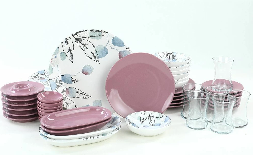 Set mëngjesi 50 pjesësh, Hermia Concept, TV087050F3X2AJ47100MAP0300