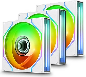 Ventilator kasë Thermaltake SWAFAN INFINITY EX12 ARGB Sync, 120mm, 3 copë, PWM, i bardhë