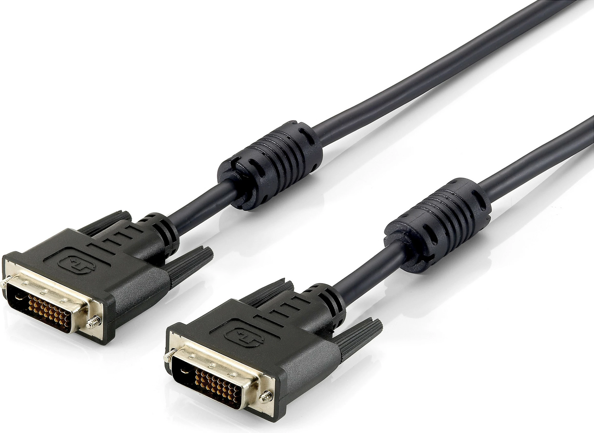 Kabllo DVI-D Dual Link Equip, 5 m, Male/Male, e zezë