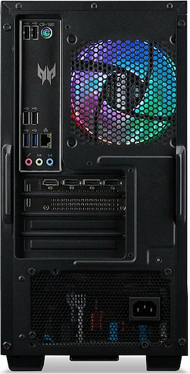 Kompjuter desktop Acer Predator Orion 3000 U7-265F, 32GB RAM, 1TB SSD, GeForce RTX 5070 12GB, Windows 11 Home, ngjyrë e zezë
