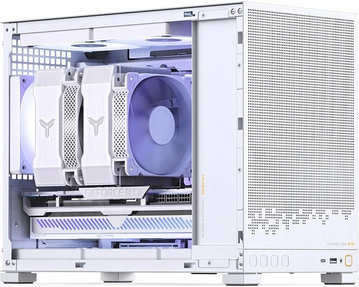 Kasë Jonsbo D32 STD mini tower për mATX/Mini-ITX, e bardhë