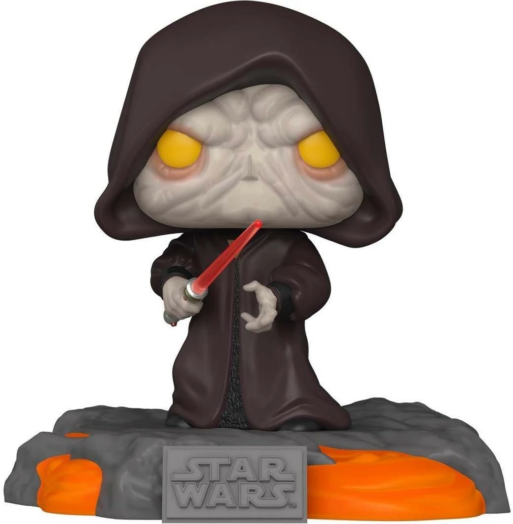 Figurinë koleksionuese Funko POP! Deluxe Funko Star Wars Darth Sidious (GW)(SP), vinyl, e zezë
