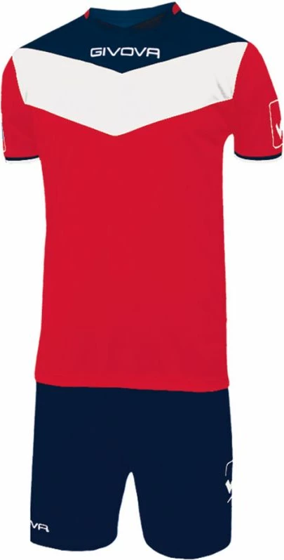 Trenerka për fëmijë Givova, e kuqe dhe blu marine