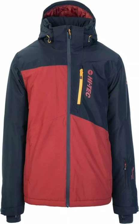 Jakne për ski Hi-Tec për meshkuj, të kuqe dhe blu të errët [Madhësia: XXL]