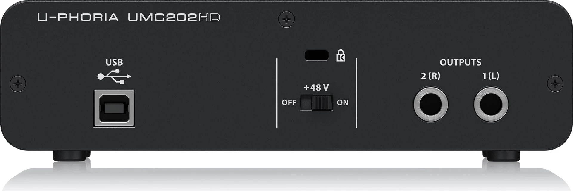 Interfejs audio Behringer UMC202HD, e zezë