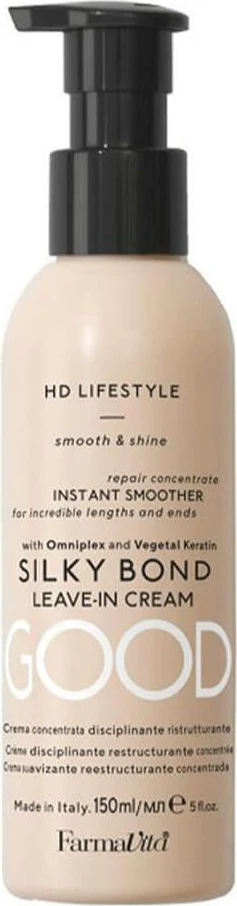 Krem për flokë leave-in Farmavita Silky Bond Keratin Smoothing për femra, 150ml