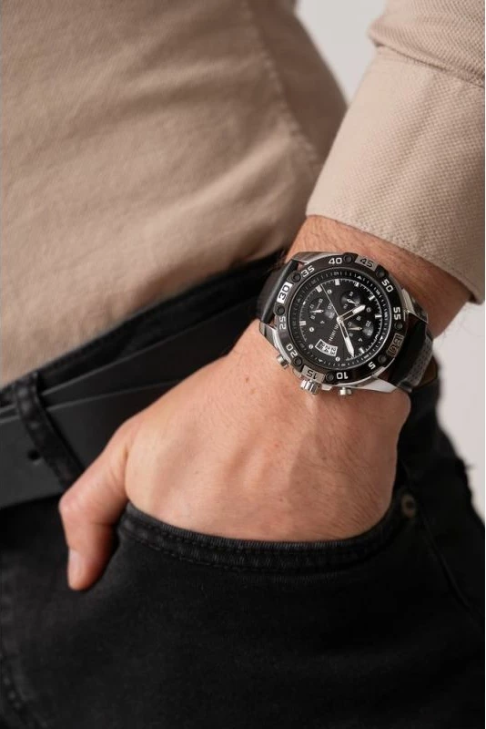 Orë dore për meshkuj Paul Lorens, e zezë