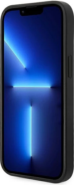 Mbështjellës Guess GUHCP14SG4GFGR për iPhone 14, 6.1", hardcase, gri