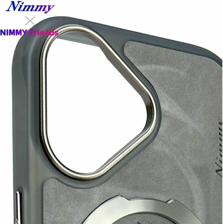 Kapak telefoni Nimmy Dragon MagSafe iPhone 16, gri