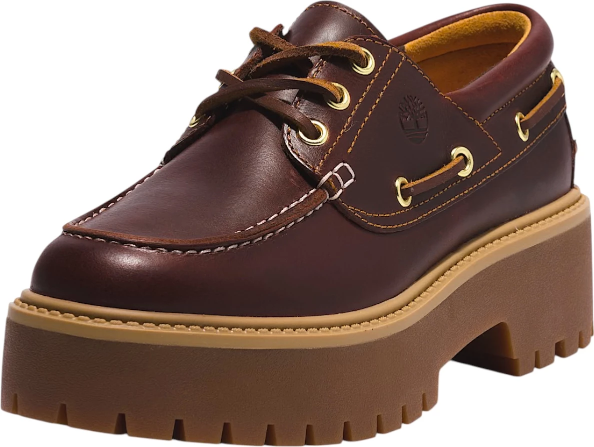 Këpucë mokasina për femra Timberland STST Boat Shoe Wide TB0A2QDM, bordo [Madhësia: 38]