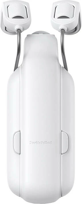 Motor perde inteligjent SwitchBot Curtain Rod 3, deri 15 kg, për shufra rrethore 15–40 mm dhe U-type, kontroll me aplikacion, bateri e rikarikueshme, e bardhë