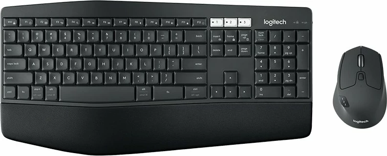 Set tastierë dhe maus pa kabllo Logitech MK850 Performance, Bluetooth/USB, International English, e zezë