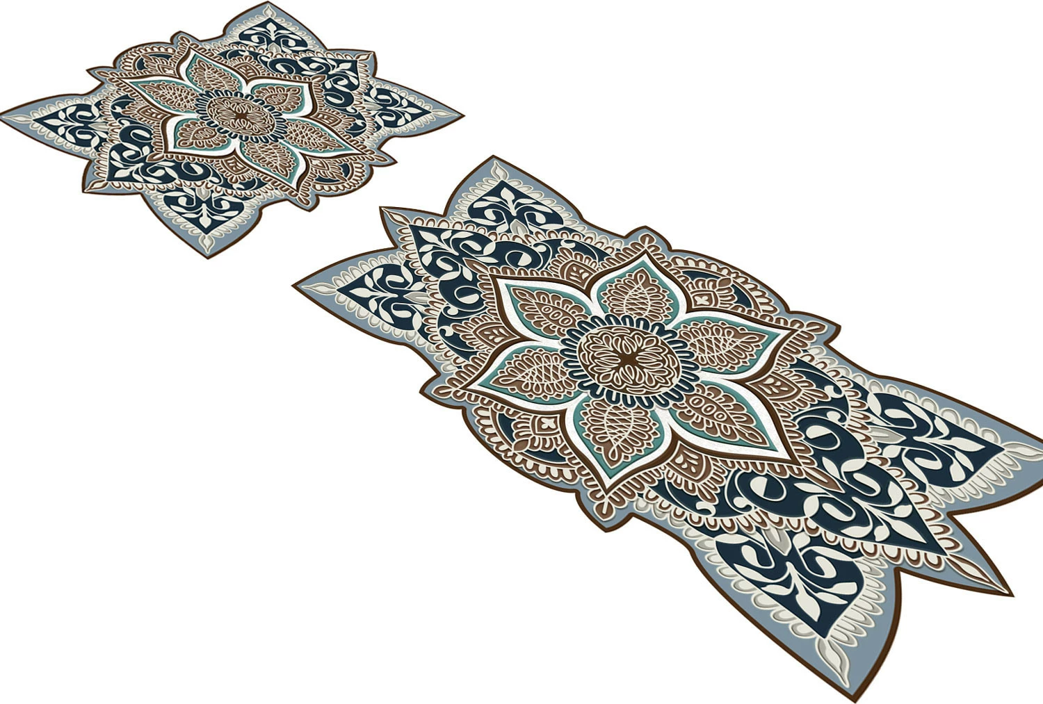 Set tapetesh për banjo (2 copë), Mijölnir, krem, 21015715Kr