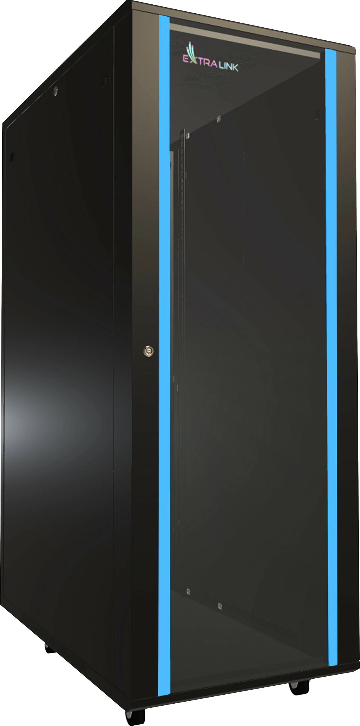 Kabinet rack Extralink 32U 600x1000mm, 19", i zi