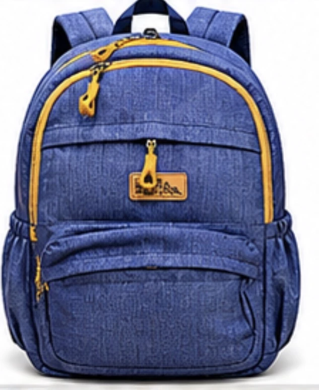 Çantë Shpine The Highest Peak – Denim Blu Dimensionet: 42 × 30 × 16 cm