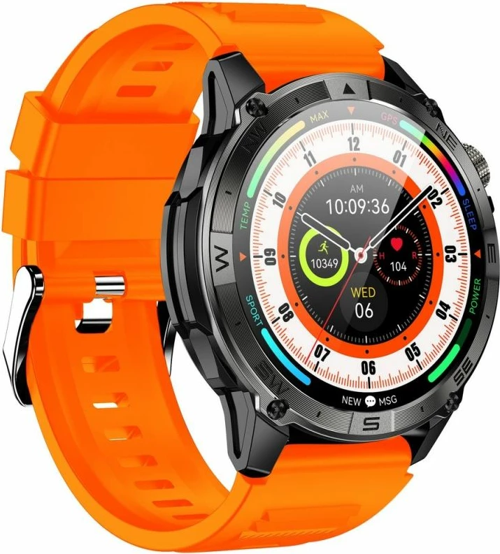 Smartwatch Gravity GT46-4, rrip i zi + byzylyk