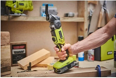 Multitool Ryobi R18MT-0 ONE+, 18V, 6 shpejtësi, pa kabllo, zi/gjelbër