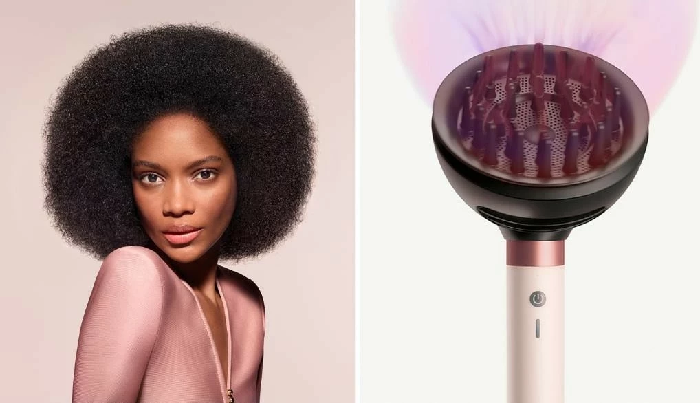 Suskaro-lokovkë Dyson Airwrap Co‑anda2x Curly+Coily, 1700W, 6 aksesorë, ngjyrë kafe