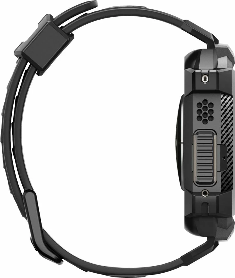 Mbështjellës Spigen Rugged Armor Pro për Apple Watch Ultra 49mm, i zi