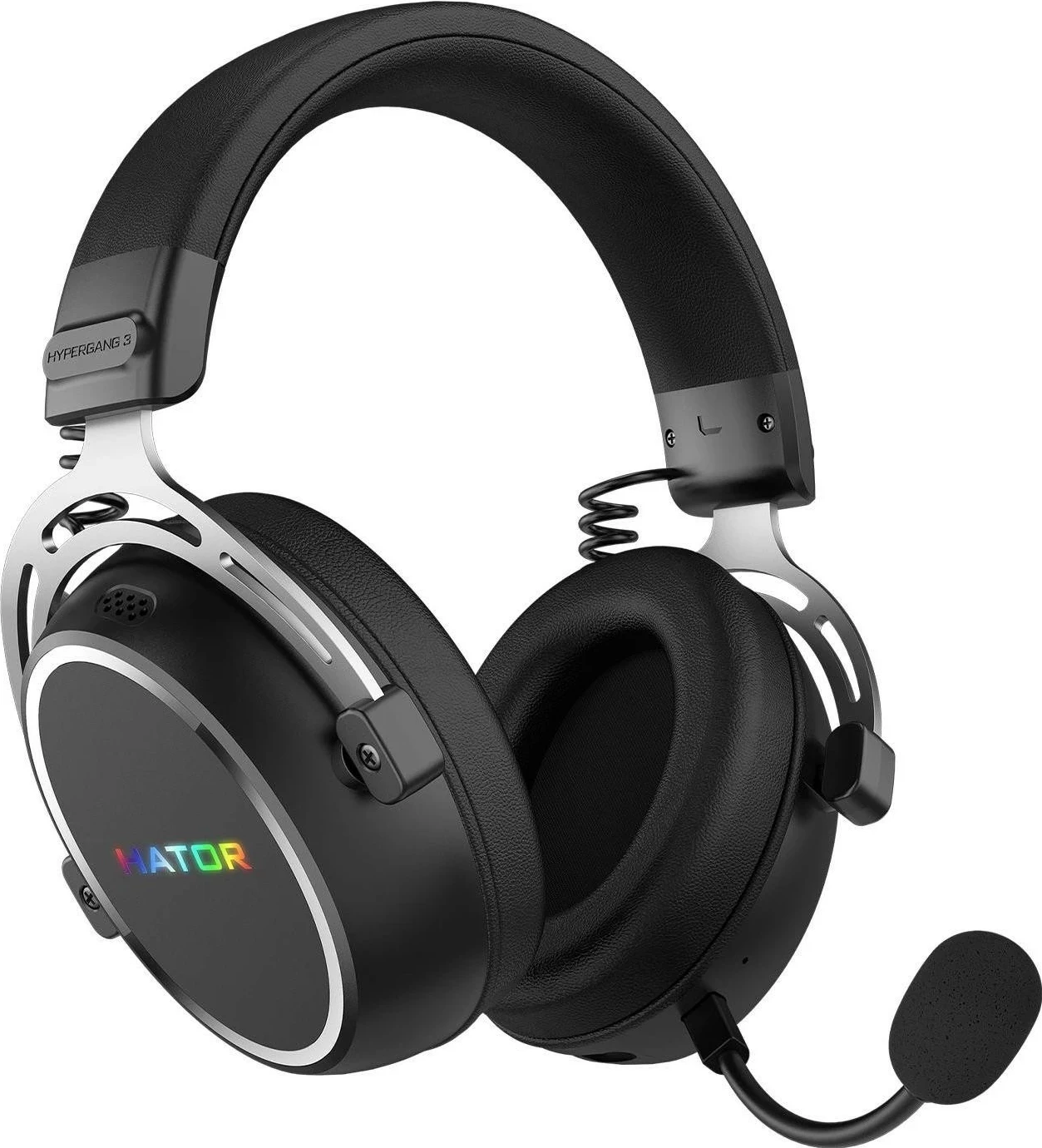 Kufje Hator Hypergang 3 Wireless, ANC, Bluetooth, mikrofon i ndashëm, e zezë