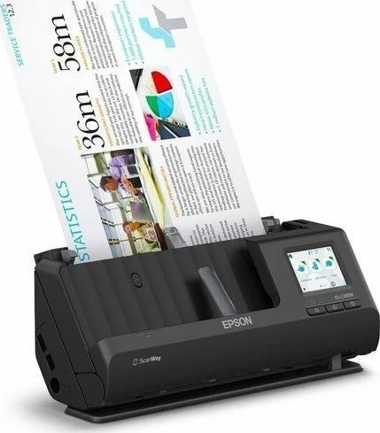 Skaner Epson ES-C380W (B11B269401) 600 dpi, duplex, me feeder, Wi‑Fi, i zi