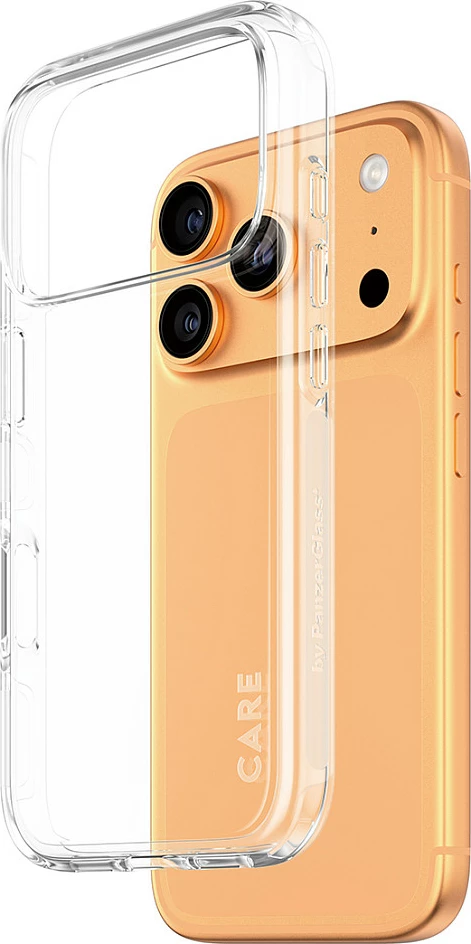 Mbështjellës PanzerGlass CARE Urban Explorer për iPhone 17 Pro, transparent
