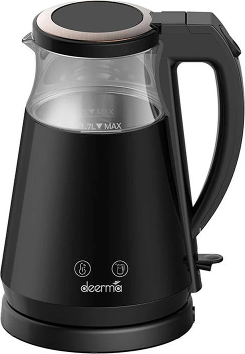 Ibrik elektrik Deerma SH90W me ekran të zgjuar, 1.7L, 1700W, i zi