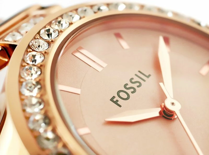 Orë dore për femra Fossil, rozë gold